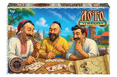 Настільна гра DTG105 "Чумацьке ЛОТО" бочата DANKO купити