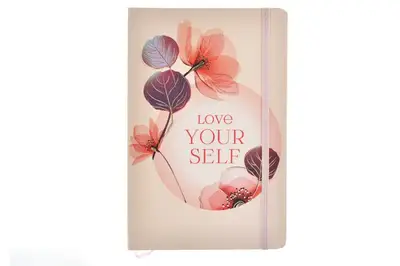 Блокнот на гумці А5 13.6×20.8 cm, 80 арк.,тверда обкладинка Квіти 761322ML купити