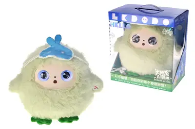 М'яка іграшка з ШІ 29444A, штучний інтелект, м'ятний колір, коробка р.26.5x17x28 см купити