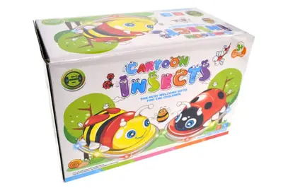 Жук сонечко музичний, зі світлом, в коробці 002 р.19,5*13,5*10см купити