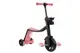 Самокат дитячий 3-х колісний SC823 2 в 1- велобіг та самокат, колеса EVA, рожевий купити