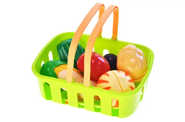 Набір продуктів в корзині WJ950 в кульку р.28x24x7см YG Toys купити недорого в Україні, фото 4