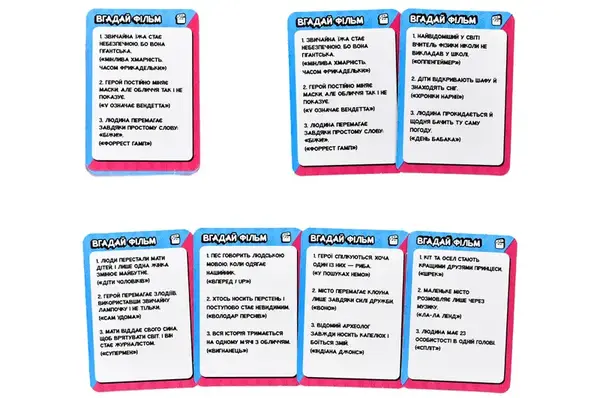 Настільна гра 30953 "Файні vs брутальні" Strateg купити недорого в Україні, фото 3