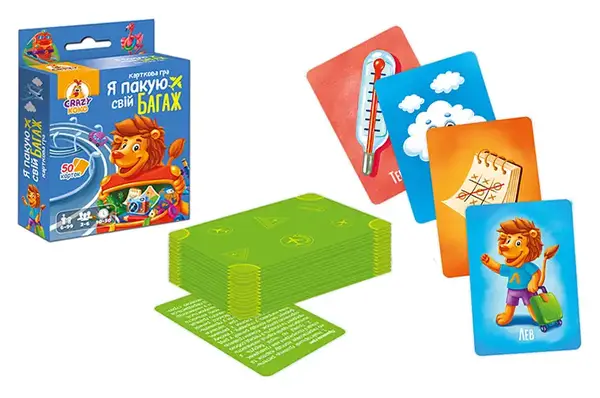 Гра настільна розважальна VT5904-04 "Я пакую свій багаж" Vladi Toys купити недорого в Україні, фото 3