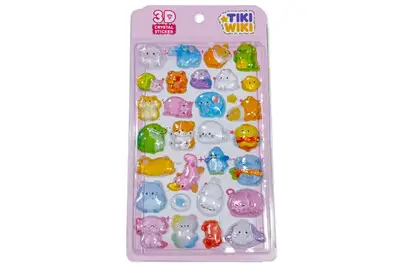 Набір 3D-наліпок 51369 TIKI WIKI серії "Crystal" – ТІКІ МИЛІ ТВАРИНКИ купити