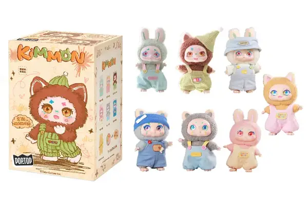 Колекційна м'яка іграшка 556005 "Я – МІМОН" з кільцем, у дисплеї, в асортименті POP TOP KIMMON купити недорого в Україні, фото 4