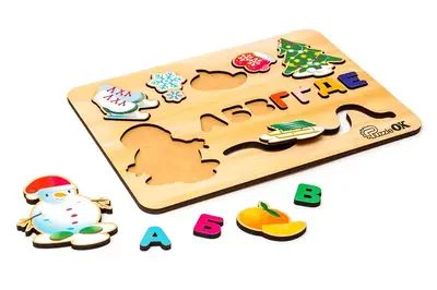 Сортер "Зима" р. 28x20 см Puz-30957 PuzzleOk купити