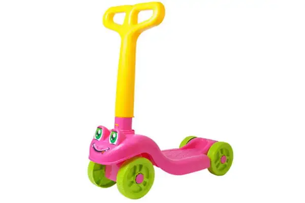 Самокат 3657 "Веселий дракончик" для дівчаток ТЕХНОК купити