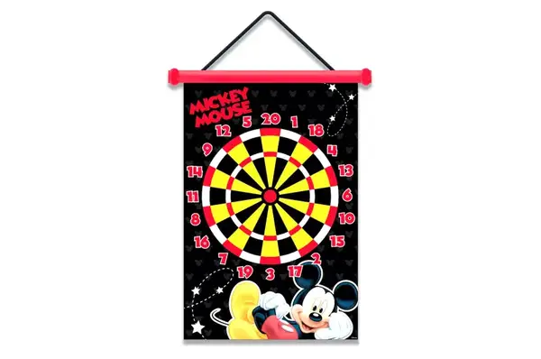 Дартс LD1026 (24 шт) магнітний, Міккі Маус, в коробці 15", р-р упаковки – 45*7*7 см, р-р іграшки – 44*4*44 см купити