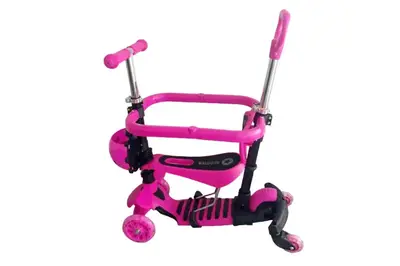 Самокат дитячий 3-х колісний SC2501 3в1, 3 кольори, колеса PU зі світлом купити