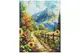 Набір з алмазною мозаїкою AMO20244 "Дім під горою" 40х50см IDEYKA купити недорого в Україні, фото 65696