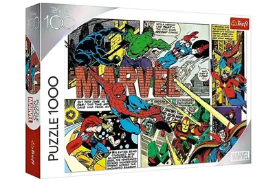 Пазли - 1000 елм. - 10759 "Марвел. непереможні Месники", Trefl купити