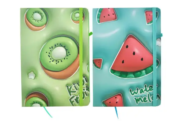 Блокнот на гумці Fruits А5 13.6×20.8 см,80 арк.,тверда обкладинка купити недорого в Україні, фото 2