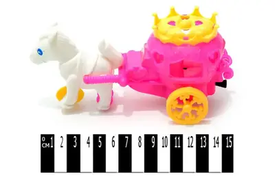 Карета з коником в кульку 2118-6 р.16*7*8 купити