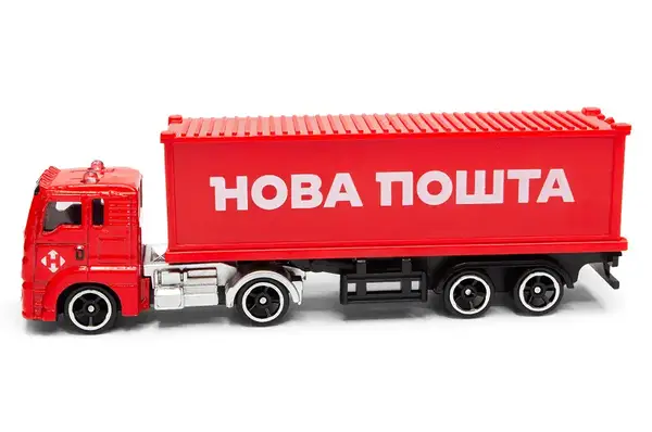 Автомодель 250416CG Фура Нова пошта купити недорого в Україні, фото 4