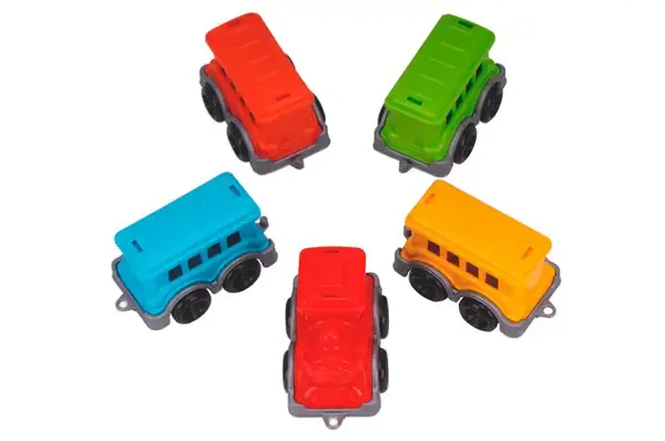 Машина 9116 "Міні Потяг" з вагонами ТЕХНОК купити недорого в Україні, фото 2