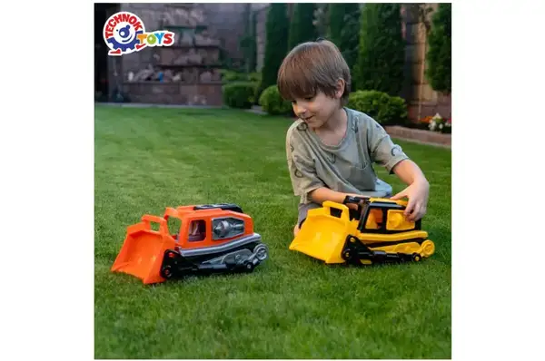 Бульдозер 9697 жовтий ТЕХНОК купити недорого в Україні, фото 5