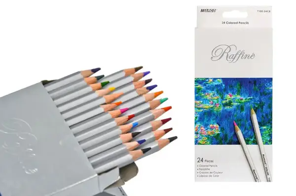 Олівці MARCO 7100 24 кольорів Raffine купити недорого в Україні, фото 2