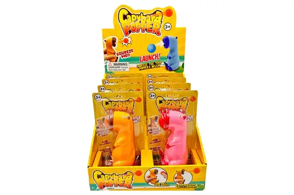 Ігровий набір SP12802 Капібара, стріляє м'ячиками на планшетці, 8 штук в дісплеї купити недорого в Україні, фото 3