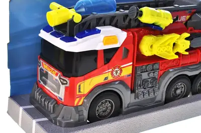 Машина інерційна RJ2820 "Пожежна" озвучена, зі світлом, в коробці YG Toys купити