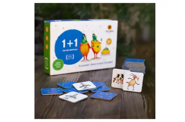 Настільна Гра "1+1" 60001-UA ТАКА МАКА купити недорого в Україні, фото 5