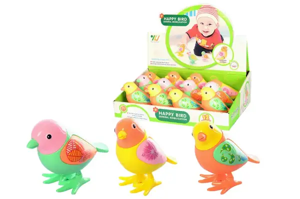 Іграшка заводна A780-23 "Пташка" в дисплеї 12 шт. р.11x9,3x5,8 см YG Toys купити