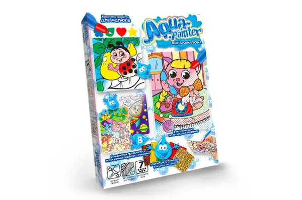 Набір для творчості AQP-01-01U,02U,03U...09U "AQUA PAINTER" DANKO купити недорого в Україні, фото 7