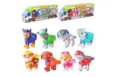 Ігровий набір "Дружок" 6057 2 вида по 4 героя в наборі по 9см, в кор.41*10*15см купити