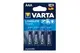 Батарейки Varta LR03 High Energy (Longlife Power) alkaline 4 шт. купити недорого в Україні, фото 41149