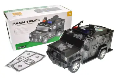 Скарбничка-сейф машина з кодом в коробці 6688-19 р.30*15,5*15,5см купити