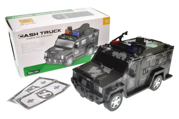 Скарбничка-сейф машина з кодом в коробці 6688-19 р.30*15,5*15,5см купити