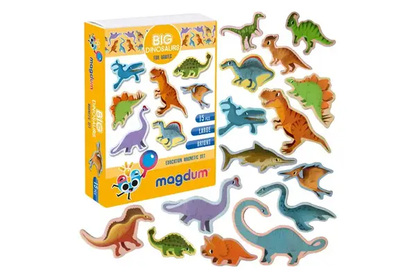 Набір магнітів (анг) "Великі динозаври" ML4031-06 купити