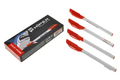 Ручка HIPER гелева HG-811 White Shark Червона купити