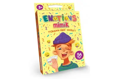 Настільна гра EM-01-01U "Emotions Mimik" DANKO купити
