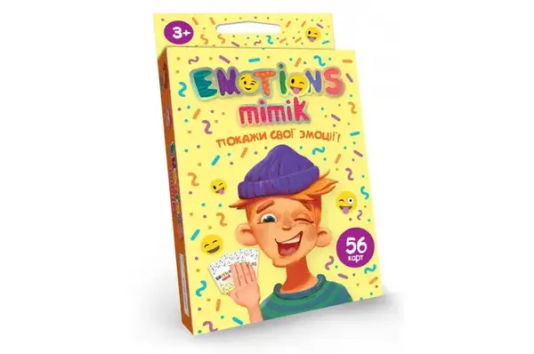 Настільна гра EM-01-01U "Emotions Mimik" DANKO купити