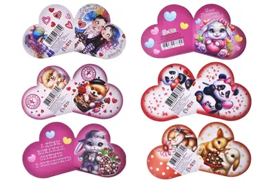 Валентинка ЛВО 25- 40-89 р. 151х82мм купити