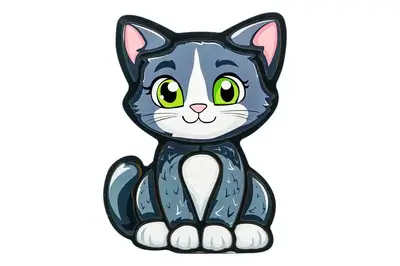 Пазл-складалка Puz-22958 "Котик" PuzzleOk купити