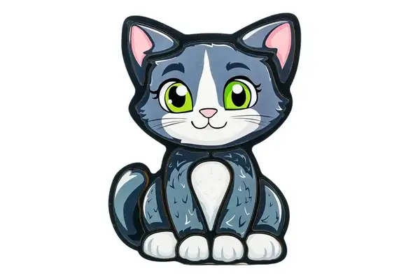 Пазл-складалка Puz-22958 "Котик" PuzzleOk купити недорого в Україні, фото 2