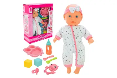 Пупс "Чудо Малюк" PL-524-107 м'яконабивний, музичний, аксесуари, коробка 33см купити