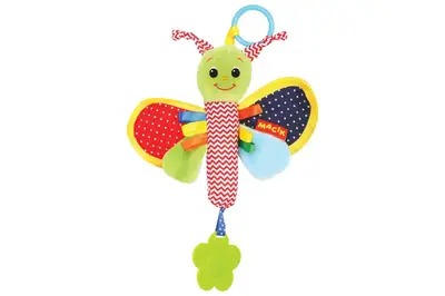 Брязкальце підвіска MC010302-01 "Метелик" м'яке Масік купити