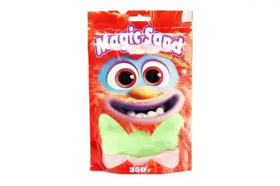 Кінетичний пісок Magic sand в пакеті зелений, 0.350 кг. 39402-2 STRATEG купити