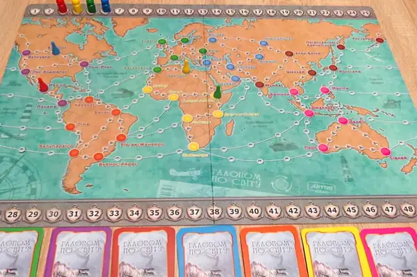 Настільна гра "Галопом по світу" ARTOS купити недорого в Україні, фото 9