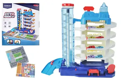 Паркінг 3302A на батарейках, в коробці р.42x15,5x35,5 см YG Toys купити