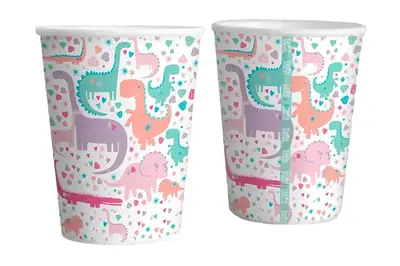 Паперові стаканчики Твоя Забава "Динозаври" 10шт/уп. (250мл.) купити