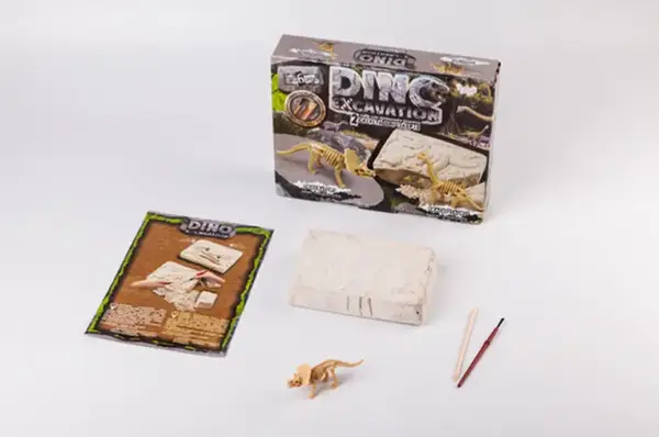 Набір для розкопок DEX-01-04,05,06 "DINO EXCAVATION" динозаври DANKO купити недорого в Україні, фото 4
