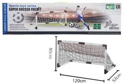 Футбольні ворота 685-9 в коробці (120x80x52 см) р.74x7,5x20 см YG Toys купити