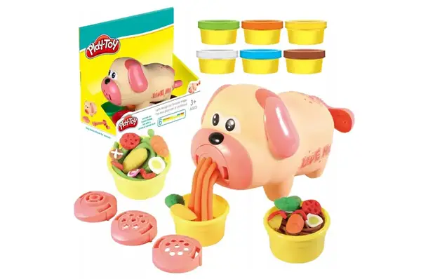 Набір тіста для ліпки "Собачка" в коробці SM8065 купити