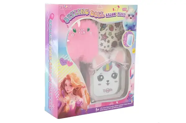 Аксесуари для дівчат T071 гребінець, дзеркало, аксесуари коробка р.30x5x20 см купити недорого в Україні, фото 3