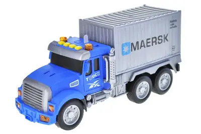 Вантажівка інерційна 2327M-6 на батарейках, в дисплеї 8 шт YG Toys купити