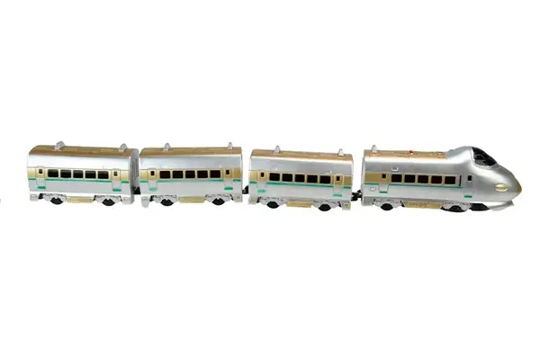 Потяг 757Р МЕТЕОР з трьома вагонами, на батарейках, ковпак р.74x9x11 см купити недорого в Україні, фото 2